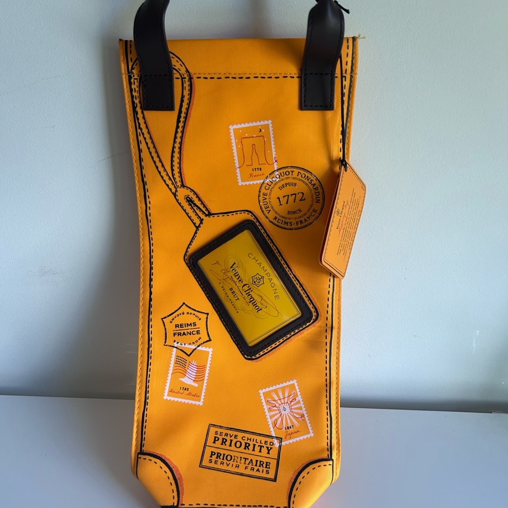 Yellow Wine Chiller Bag